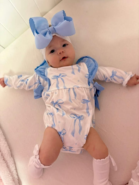 Baby Blue Bow Bubble 🩵