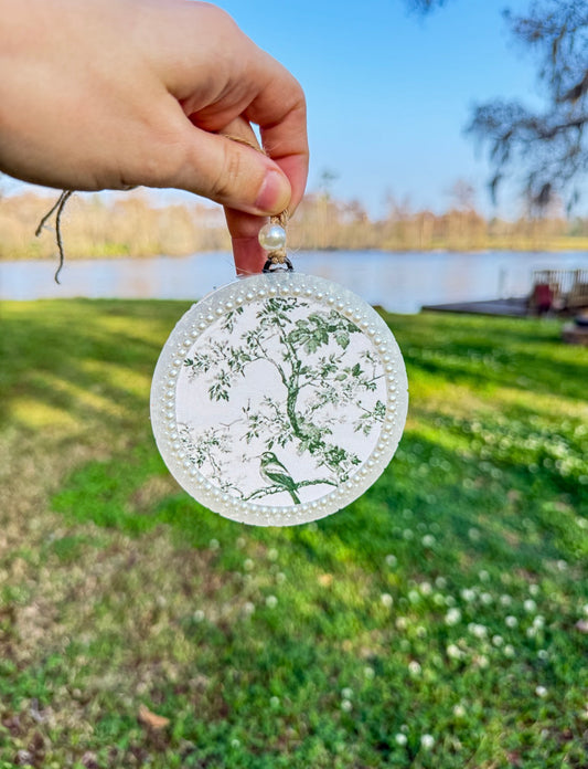 Vintage Garden Bird Freshie
