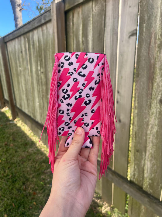 Boujee Pink Bolt Koozie⚡